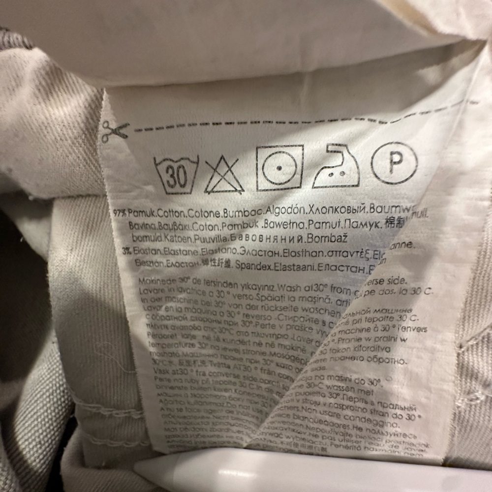 **LTB Men’s Diego Light Gray Jeans – Size 28x32** - Picture 7 of 7